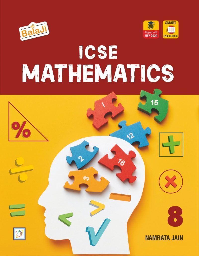 ICSE Mathematics - 8 - Shri Balaji Publications